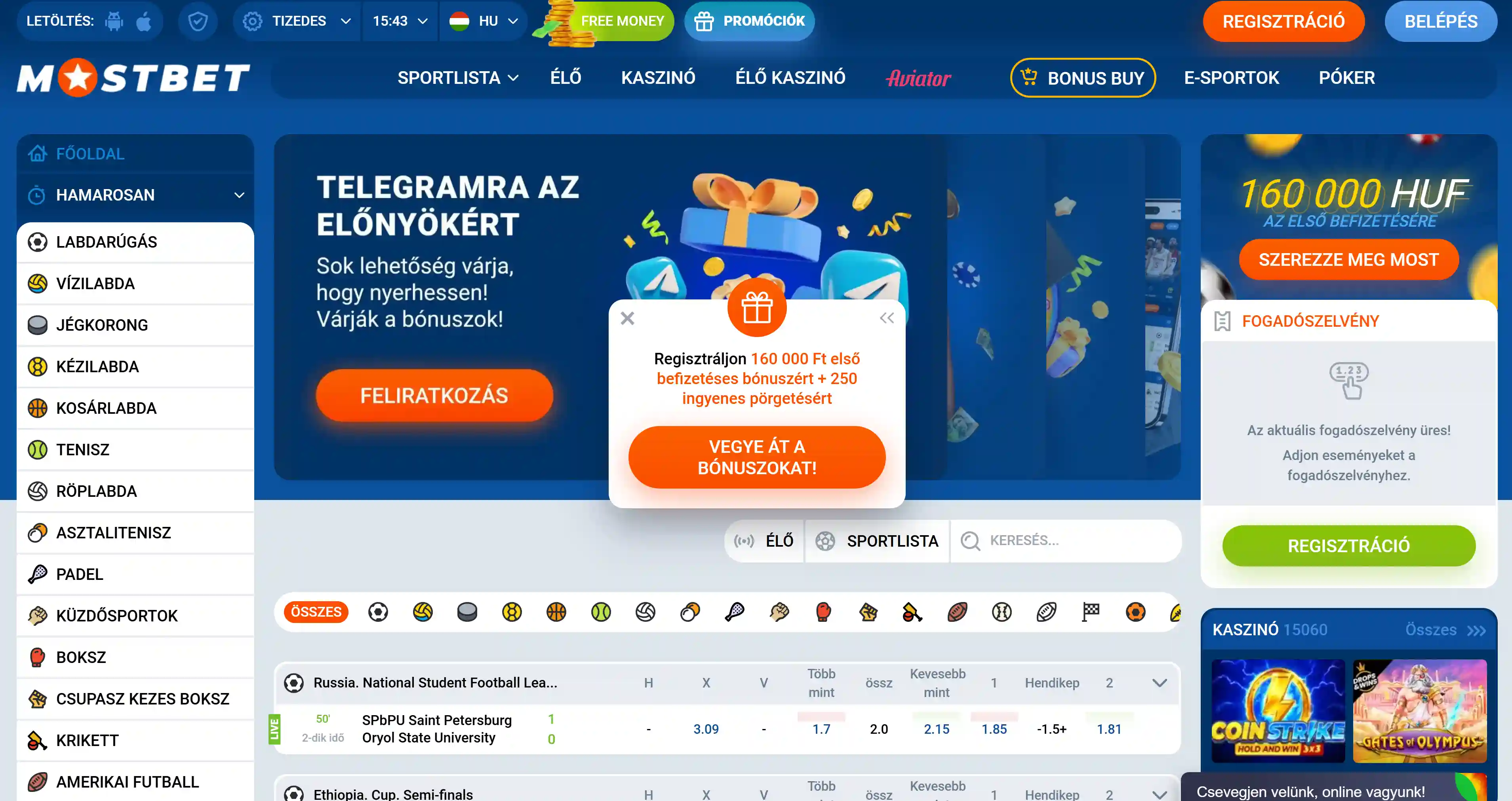 Mostbet Hungary hivatalos weboldal